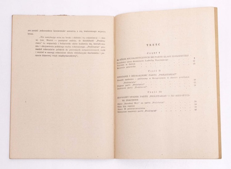 STARA KSIĄŻKA HISTORIA RUCHU ROBOTNICZEGO 1949