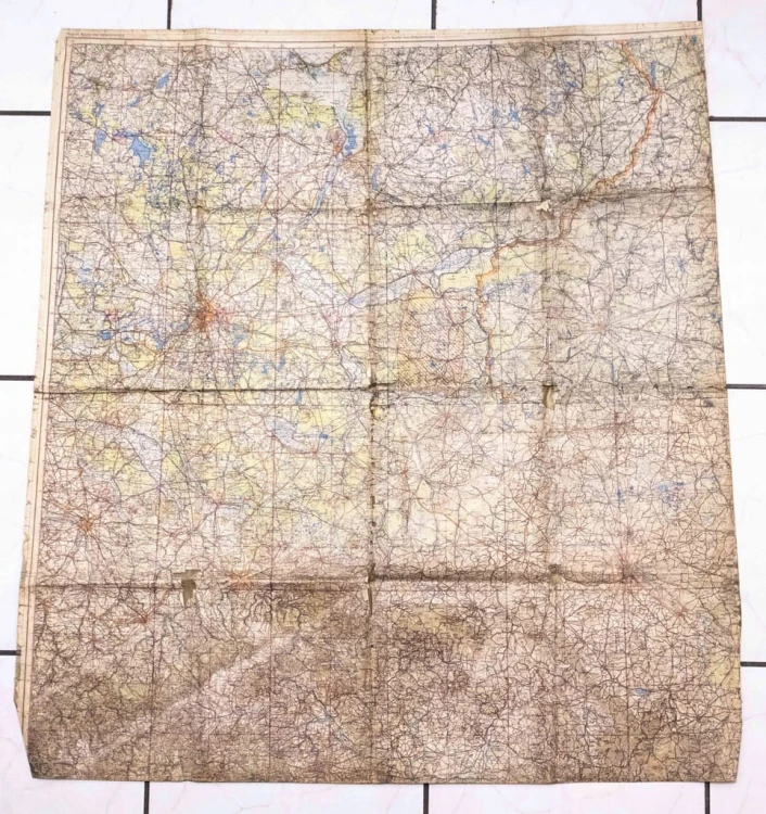 STARA MAPA POZNAŃ, WROCŁAW, BERLIN, DREZNO