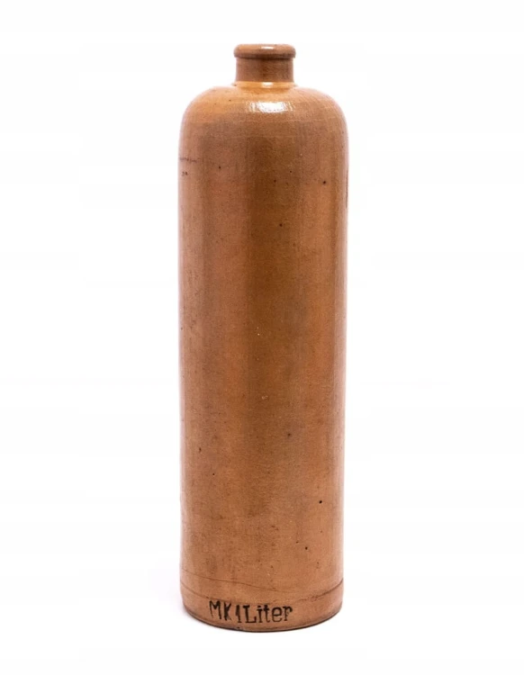 STARA BUTELKA GLINIANA MK 1 LITER