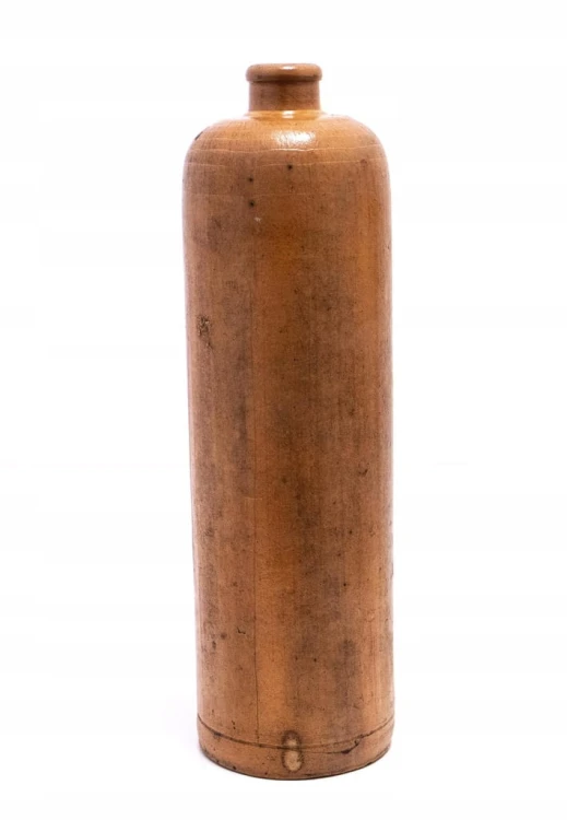 STARA BUTELKA GLINIANA MK 1 LITER