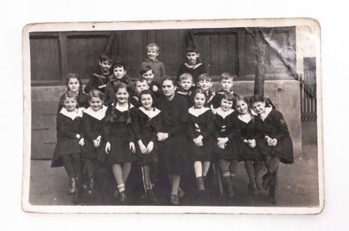 STARA FOTOGRAFIA - KLASA SZKOLNA l. 30