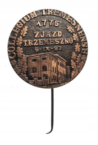 ODZNAKA WPINKA COLLEGIUM ZJAZD TRZEMESZNO 1987