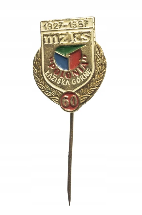 ODZNAKA WPINKA 60 LAT MZKS POLONIA ŁAZISKA GÓRNE