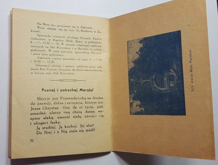 PRZEWODNIK PO JASNEJ GÓRZE 1946