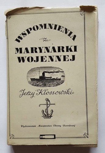 STARA KSIĄŻKA WSPOMNIENIA MARYNARKI WOJENNEJ 1970