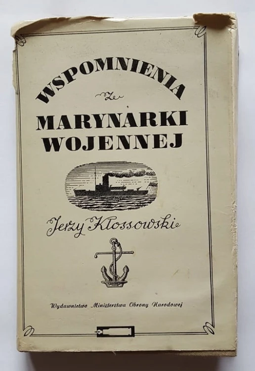 STARA KSIĄŻKA WSPOMNIENIA MARYNARKI WOJENNEJ 1970