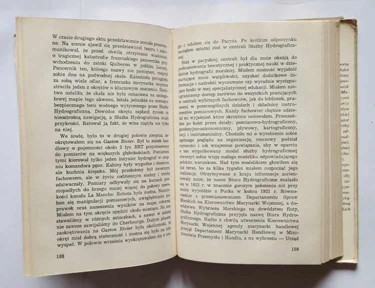 STARA KSIĄŻKA WSPOMNIENIA MARYNARKI WOJENNEJ 1970