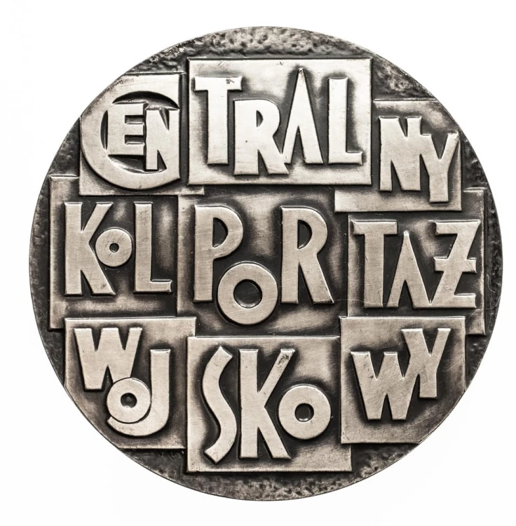 MEDAL CENTRALNY KOLPORTAŻ WOJSKOWY RSW