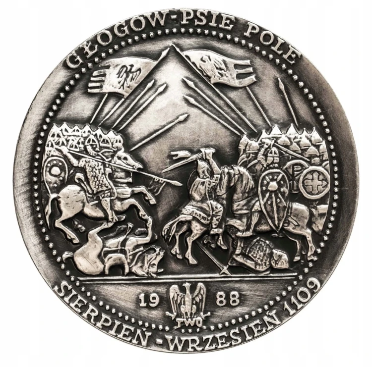 MEDAL B. III KRZYWOUSTY GŁOGÓW PSIE POLE 1109