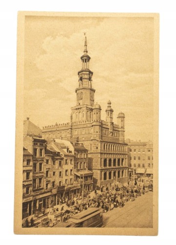 POZNAŃ - RYNEK, RATUSZ l. 20/30