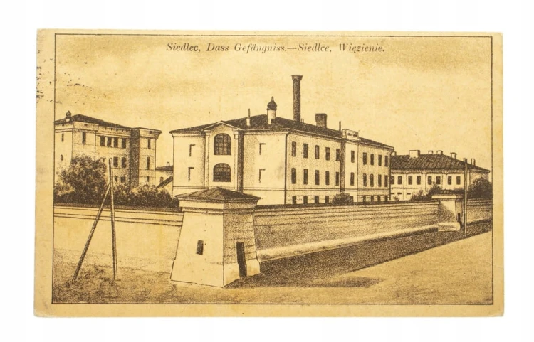 SIEDLCE (SIEDLEC) - WIĘZIENIE 1916
