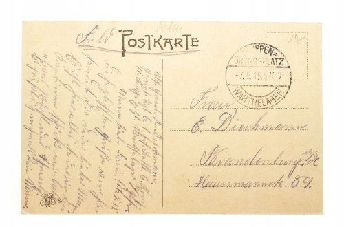 BIEDRUSKO - WIEŻA CIŚNIEŃ, UL. POZNAŃSKA 1915