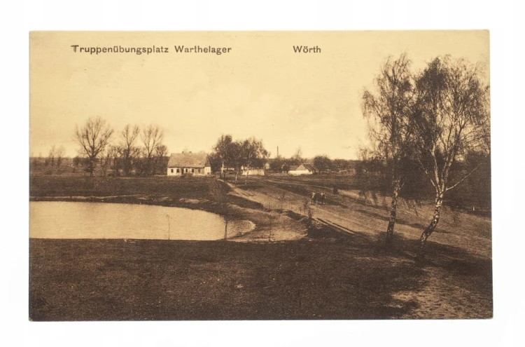 BIEDRUSKO - WIDOK OGÓLNY, STAW 1918