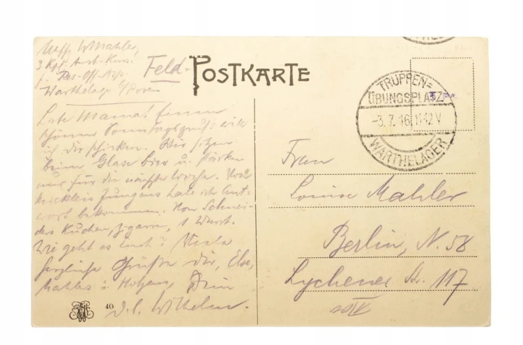 BIEDRUSKO - WIDOK OGÓLNY, STAW 1916