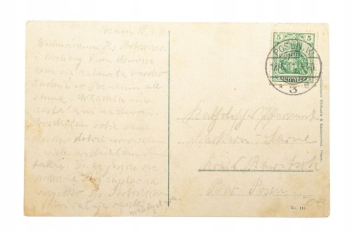 POZNAŃ - ZAMEK CESARSKI 1911