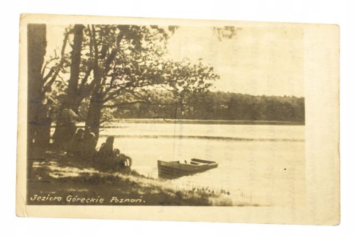 POZNAŃ - JEZIORO GÓRECKIE 1954