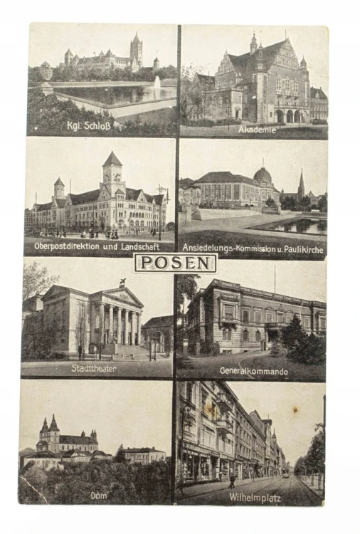POZNAŃ - SZKOŁA, ZAMEK, TEATR, UNIWERSYTET l.30/40