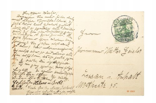 KATOWICE - UL. MICKIEWICZA, SYNAGOGA WIELKA 1909