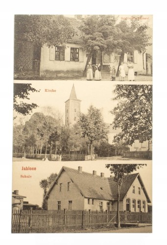 JABŁONNA - KOŚCIÓŁ, SZKOŁA, RESTAURACJA l. 20
