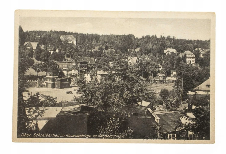 SZKLARSKA PORĘBA - PANORAMA, WIDOK OGÓLNY l. 20/30