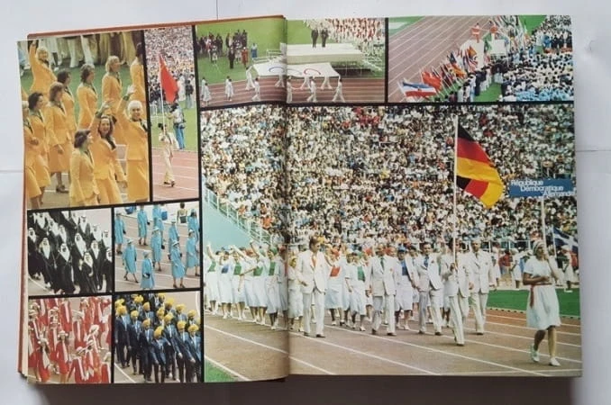 STARA KSIĄŻKA IGRZYSKA OLIMPIJSKIE BERLIN 1977