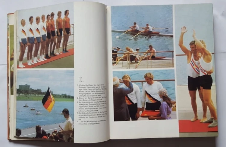 STARA KSIĄŻKA IGRZYSKA OLIMPIJSKIE BERLIN 1977
