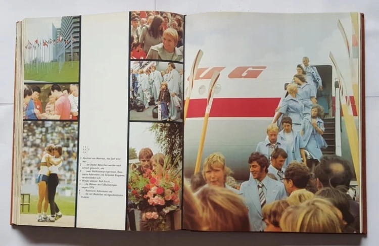 STARA KSIĄŻKA IGRZYSKA OLIMPIJSKIE BERLIN 1977