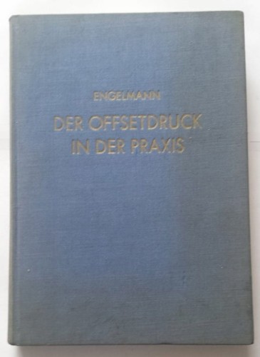 STARA KSIĄŻKA DER OFFSETDRUCK IN DER PRAXIS 1953