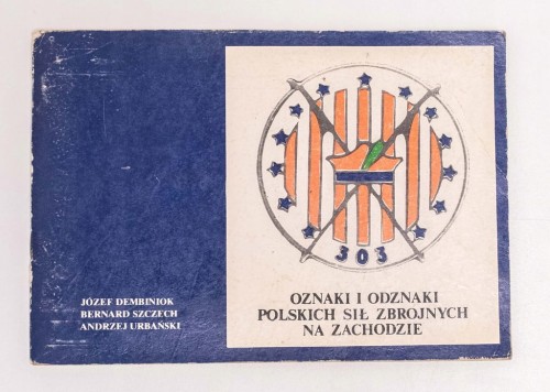 STARA KSIĄŻKA ODZNAKI POLSKICH SIŁ ZBROJNYCH 1986