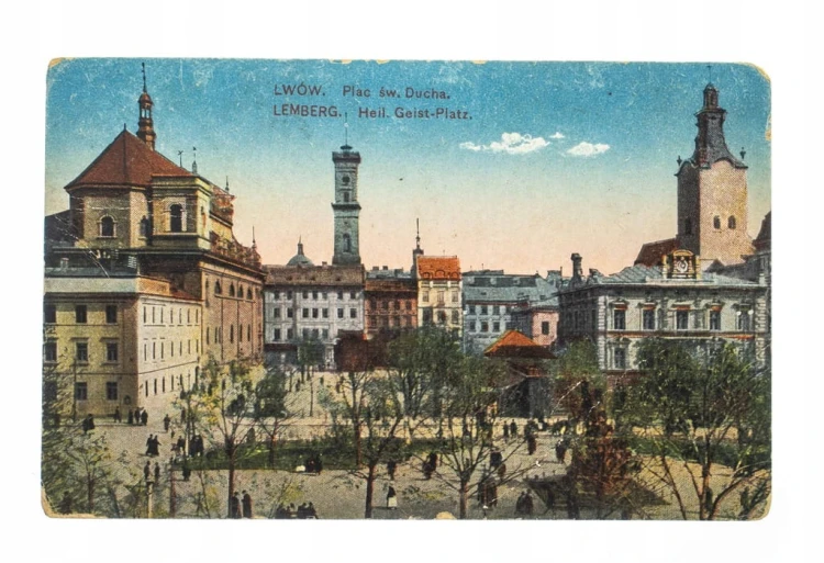 LWÓW - PLAC ŚW. DUCHA 1918