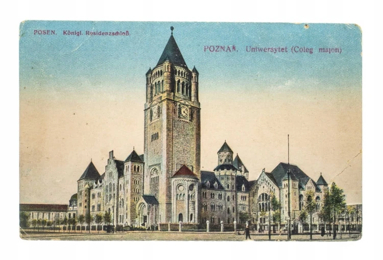 POZNAŃ - ZAMEK CESARSKI pocz. XX w.