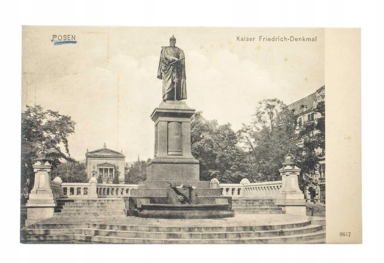 POZNAŃ - POMNIK FRYDERYKA III 1904