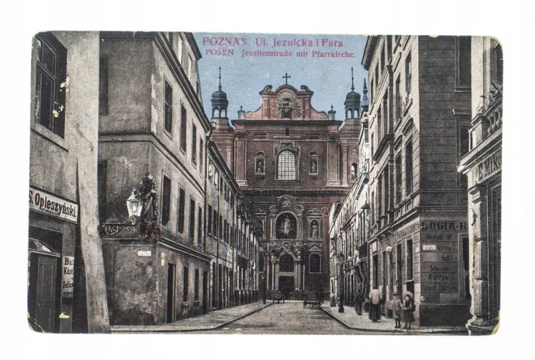POZNAŃ - UL. JEZUICKA, FARA pocz. XX w.