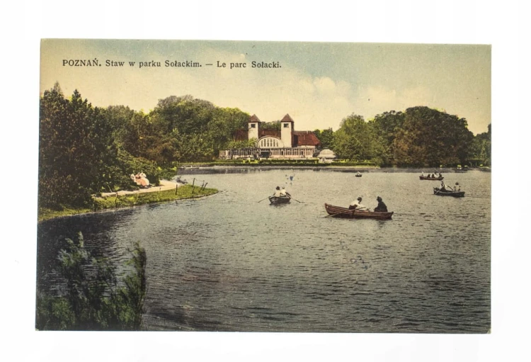 POZNAŃ - SOŁACZ, PARK, STAW, RESTAURACJA l. 30