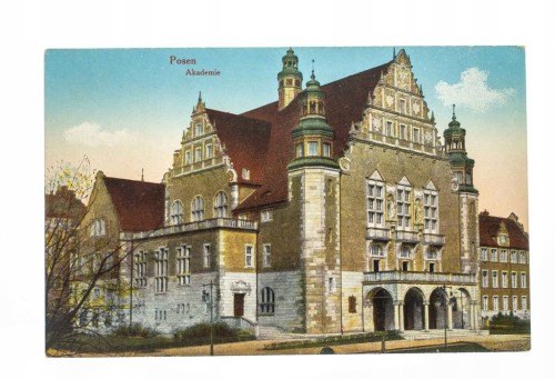 POZNAŃ - UNIWERSYTET MICKIEWICZA pocz. XX w.