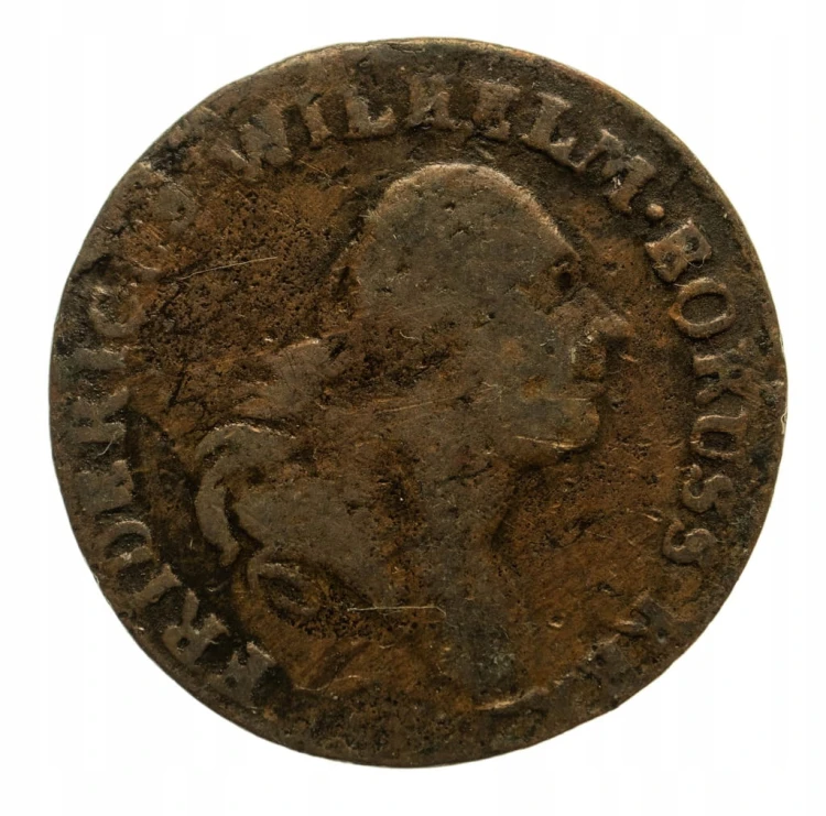 Fryderyk Wilhelm II 1786-97,Grosz, 1796/B WROCŁAW