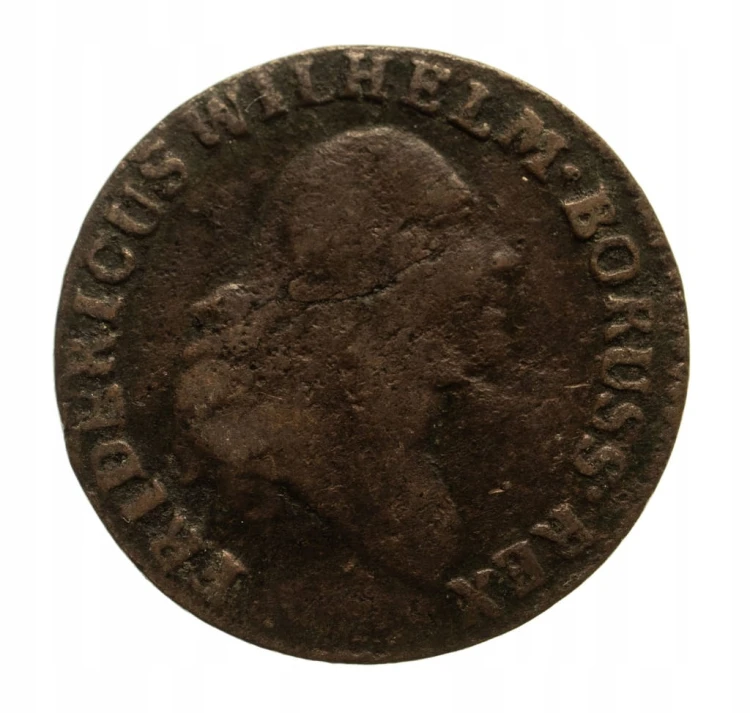 Fryderyk Wilhelm II 1786-97,Grosz, 1797/B WROCŁAW