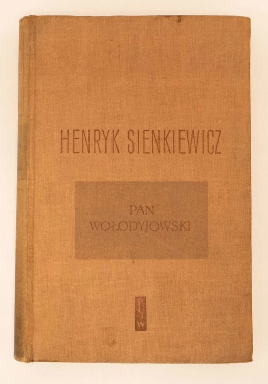 STARA KSIĄŻKA PAN WOŁODYJOWSKI H. SIENKIEWICZ 1961