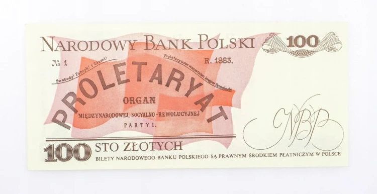 100 ZŁOTYCH 1986 ROK s. SG st. 1-