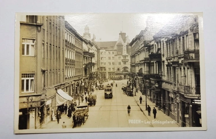 POZNAŃ LEO SCHLAGETERSTRASSE HOTEL MONOPOL BRYCZKI