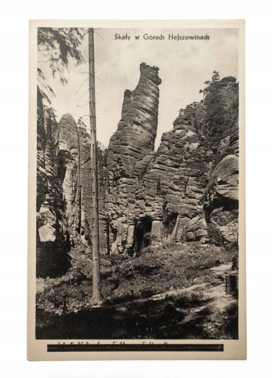 GÓRY STOŁOWE - SKAŁY W GÓRACH HEJSZOWINACH l. 30