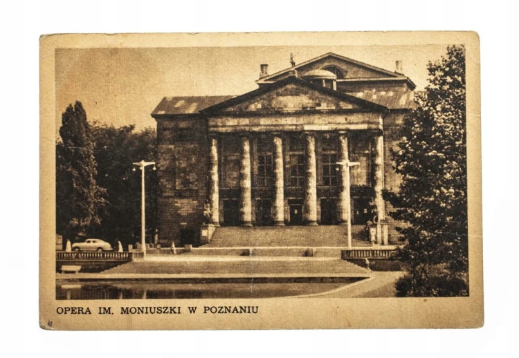 POZNAŃ - OPERA IM. MONIUSZKI 1955