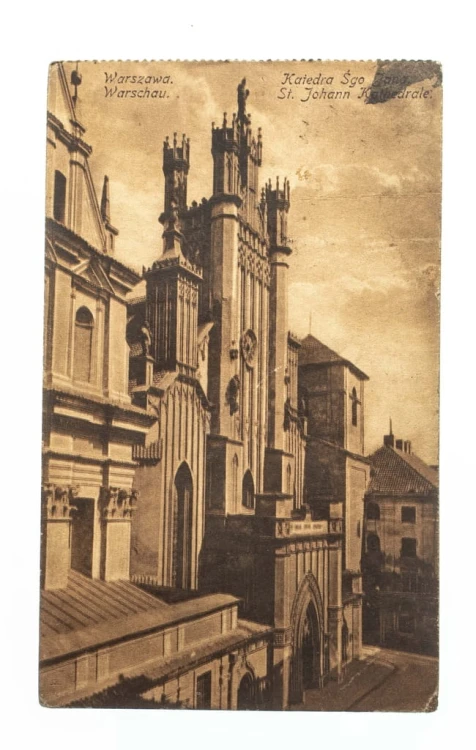 WARSZAWA - KATEDRA ŚW. JANA 1931