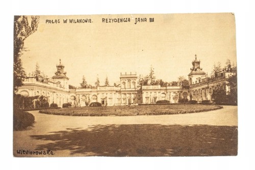 WARSZAWA - PAŁAC W WILANOWIE l. 30/40