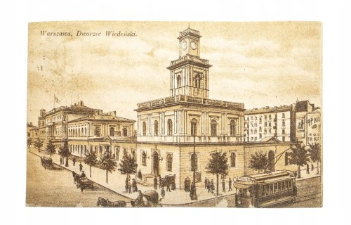 WARSZAWA - DWORZEC, KOMENDA 1 LEG. POLSKI 1916