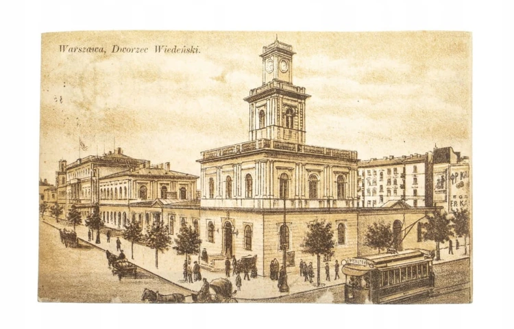 WARSZAWA - DWORZEC, KOMENDA 1 LEG. POLSKI 1916