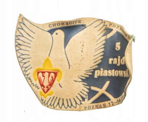 STARA NASZYWKA RAJD PIASTOWSKI ZHP POZNAŃ 1986
