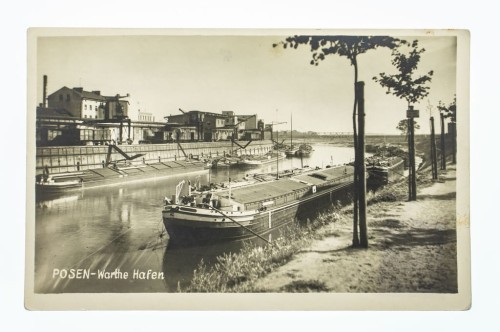 POZNAŃ - WARTA, PORT, STATEK 1940