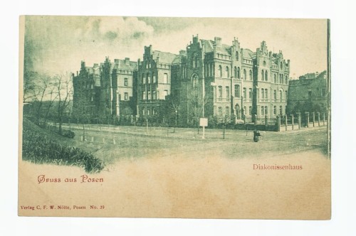 POZNAŃ - SZPITAL SIÓSTR DIAKONISEK pocz. XX w.