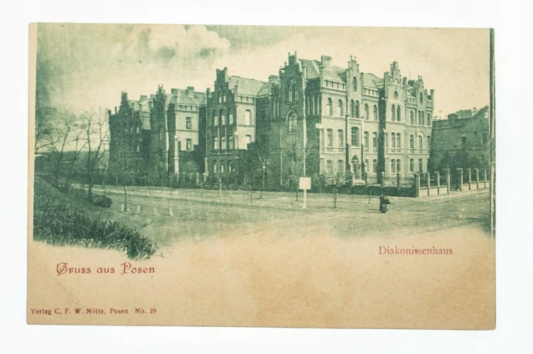 POZNAŃ - SZPITAL SIÓSTR DIAKONISEK pocz. XX w.